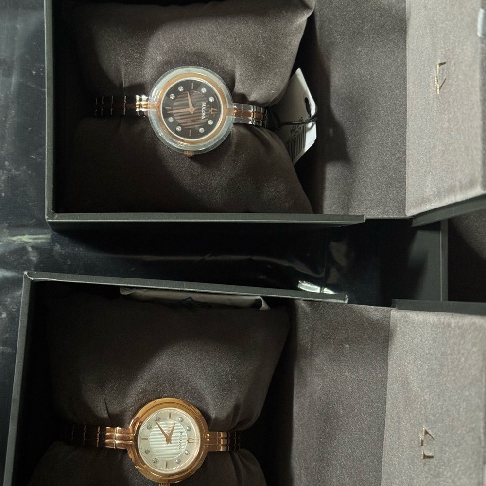 Bulova Women's Two-Tone Watches - Black and White Dials